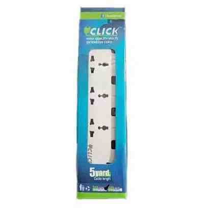 RFL Click 3 Socket Multiplug (2 Pin)